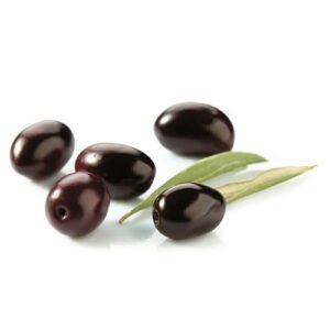 Crne masline cijele 4100g/ 2500g