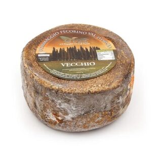Pecorino vecchio Cacio di Pienza- ovčji polutvrdi sir (Toscana)
