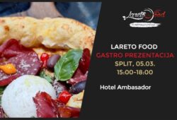 LARETO food gastro prezentacija, SPLIT, 05.03.2024.