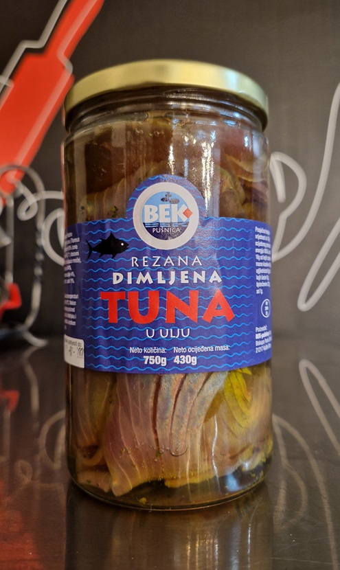 Dimljena TUNA u ulju 750g