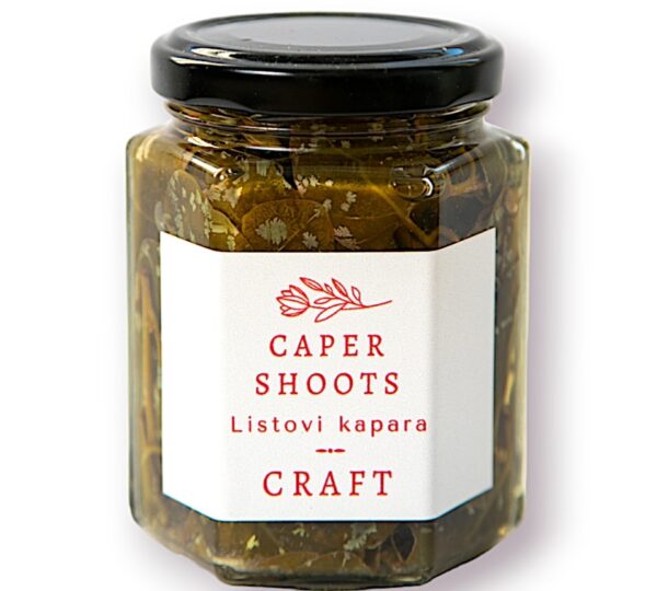 Listovi kapara u octu CRAFT, 210ml