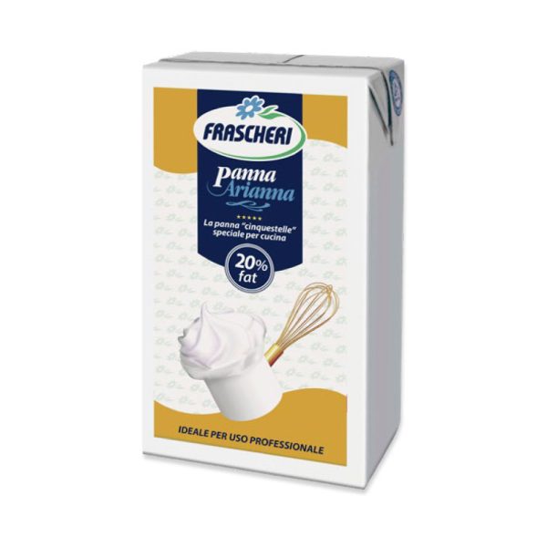 Vrhnje za kuhanje 20% m.m. Frascheri 1l.